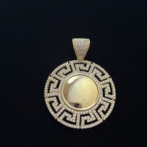 Gold plated pendant